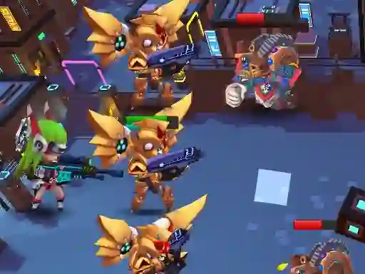 Lojë Guardians vs Zombies në internet