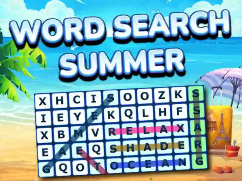Lojë Word Search Summer në internet