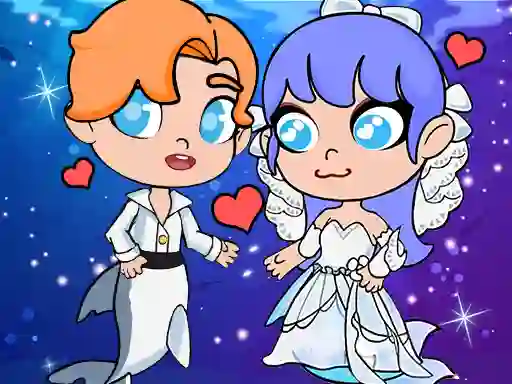Lojë Mermaid Wedding World në internet