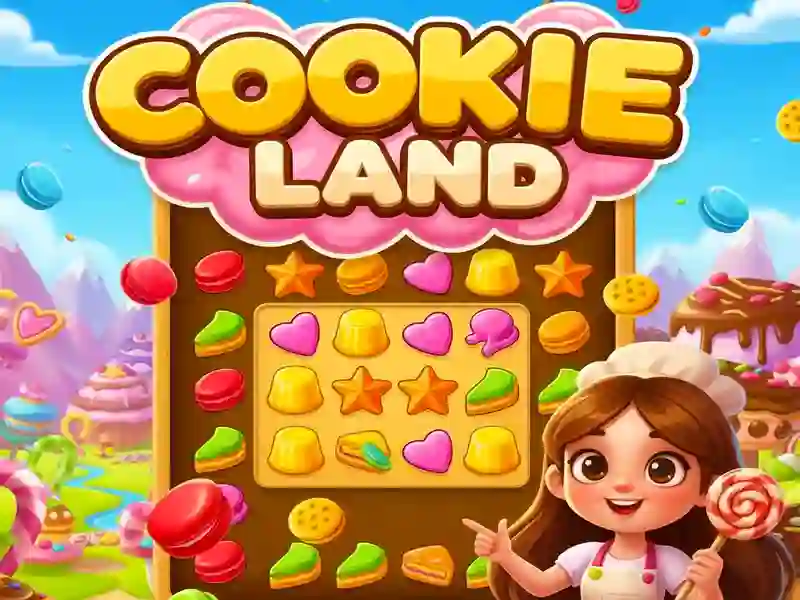 Lojë Cookie Land në internet