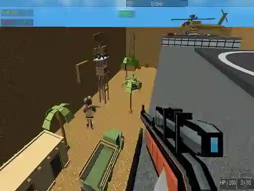 Lojë Pixel Gun Apocalypse 2 në internet
