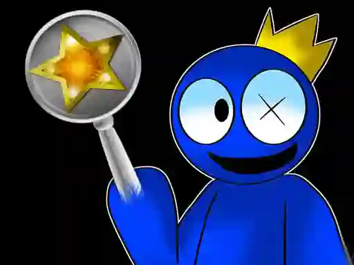 Lojë Rainbow Friends Find Stars në internet