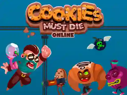 Lojë Cookies Must Die në internet