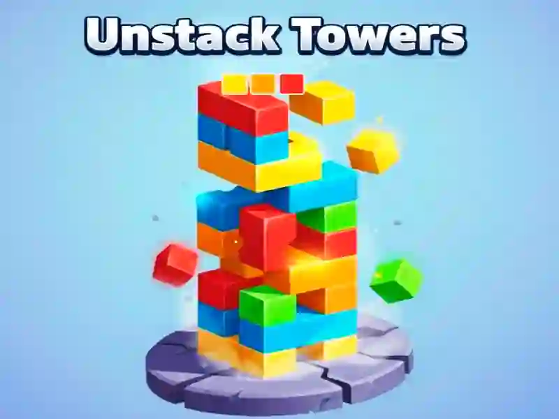Lojë Unstack Towers në internet