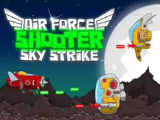 Lojë Air Force Shooter Sky Strike në internet