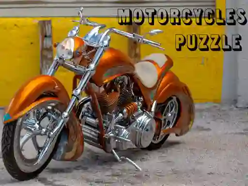 Lojë Motorcycles Puzzle në internet