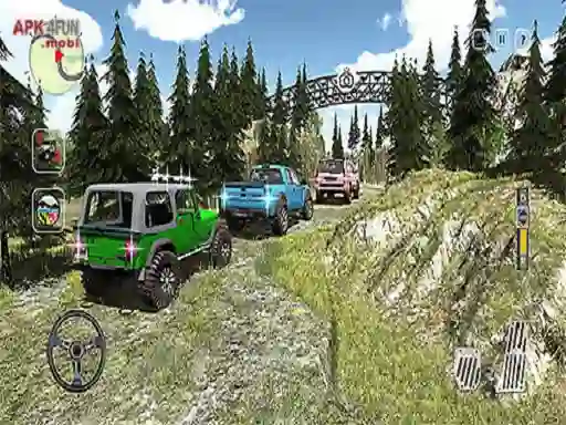 Lojë Off Road Mountain Jeep Drive 2020 në internet