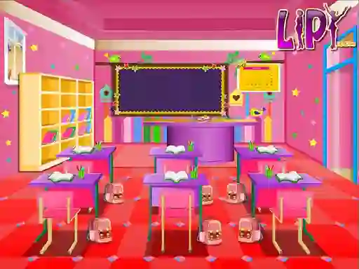 Lojë Kids Cassroom Decoration në internet