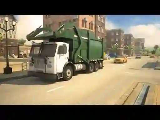 Lojë Garbage Truck City Simulator në internet