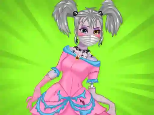 Lojë Princess Cute Zombies April Fun në internet