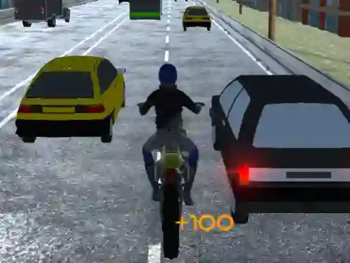 Lojë Motorbike Traffic në internet