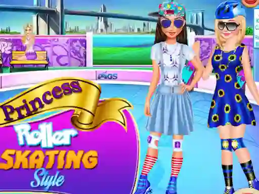 Lojë Princess Roller Skating Style në internet