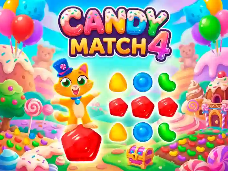 Lojë Candy Match 4 në internet