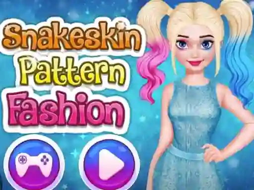 Lojë Snakeskin Pattern Fashion në internet