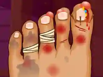 Lojë Monster Foot Doctor në internet