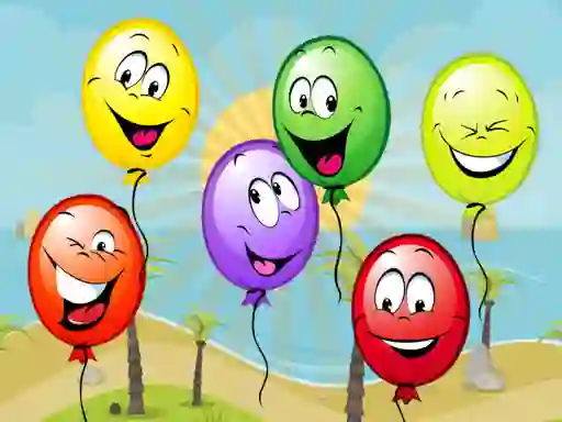 Lojë Funny balloons në internet