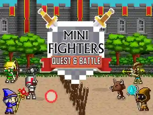 Lojë Mini Fighters Quest & battle në internet