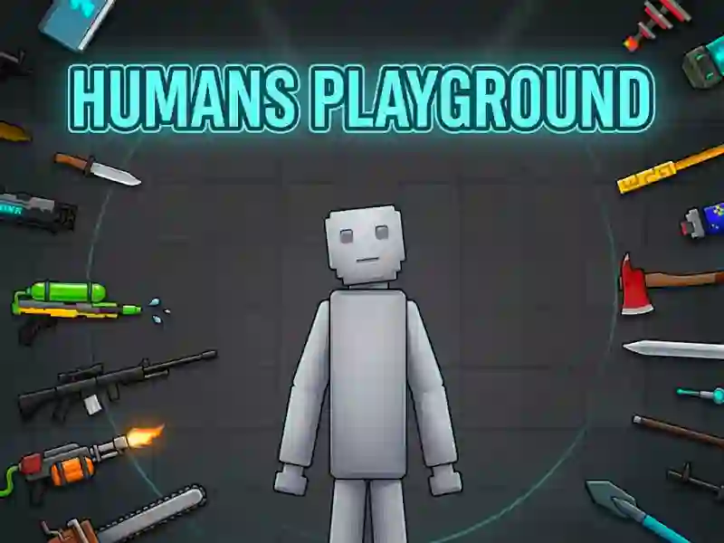 Lojë Humans Playground në internet