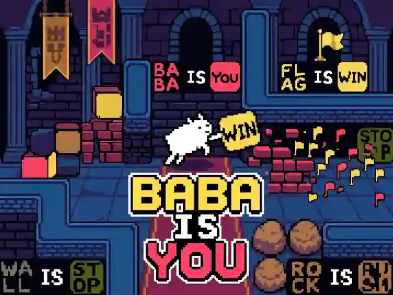 Lojë Baba Is You në internet