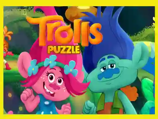 Lojë Trolls Puzzle në internet