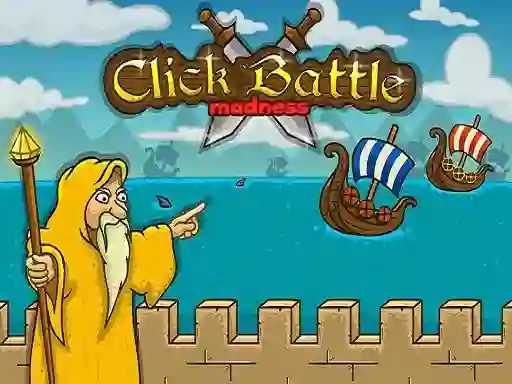 Lojë Click Battle Madness në internet