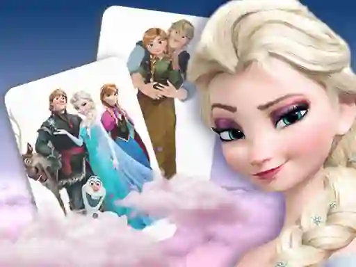 Lojë Frozen Memory Card Match në internet