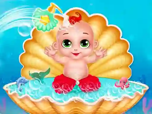Lojë Mermaid Baby Care në internet