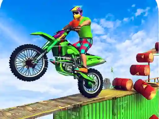 Lojë Bike Stunts Driving 2022 në internet