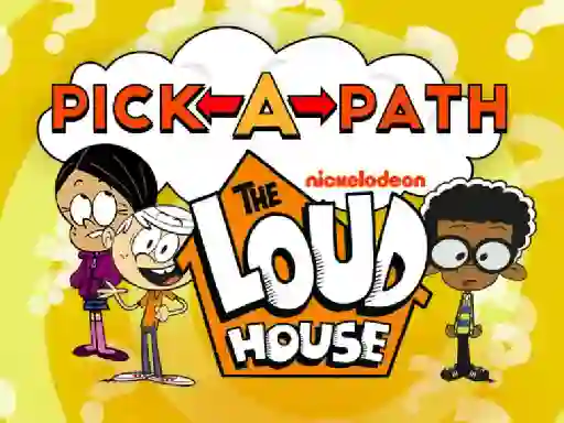 Lojë The Loud House Pick-a-Path në internet