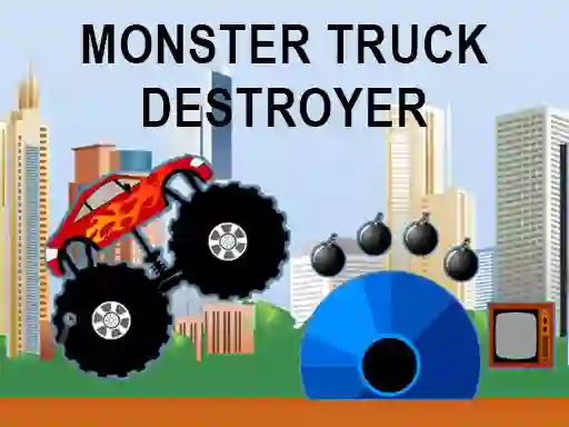 Lojë Monster truck destroyer në internet