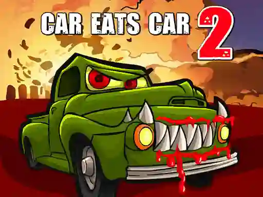 Lojë Car Eats Car 2 në internet