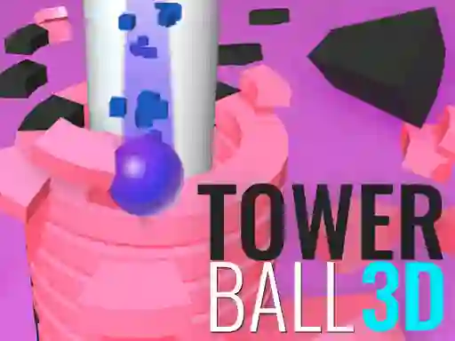 Lojë Tower Ball 3d në internet
