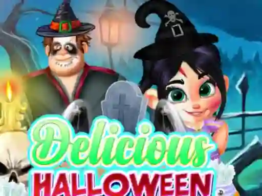 Lojë Delicious Halloween Cupcake në internet