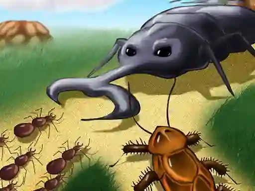 Lojë Bug War në internet