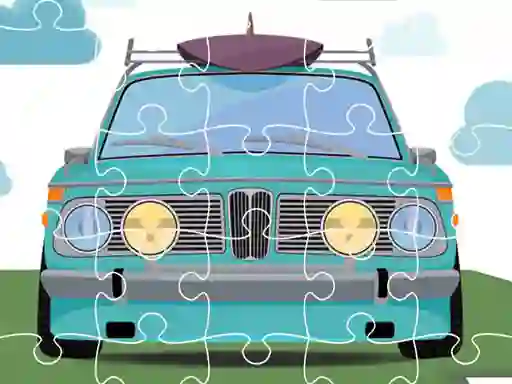 Lojë Retro Cars Jigsaw në internet