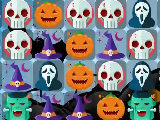 Lojë Scary Halloween Match 3 në internet