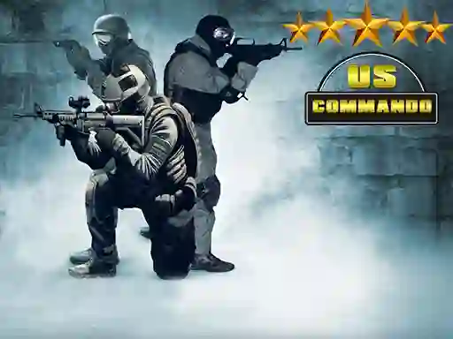 Lojë US Commando në internet