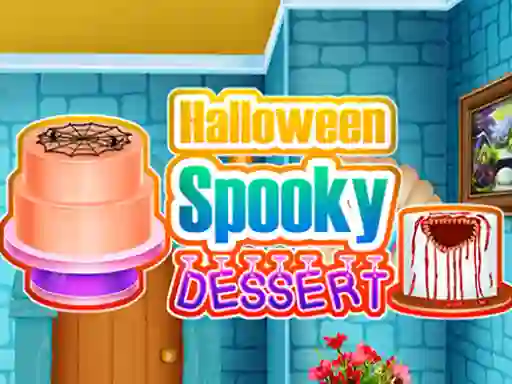 Lojë Halloween Spooky Dessert në internet