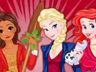 Lojë Princess Secret Santa në internet