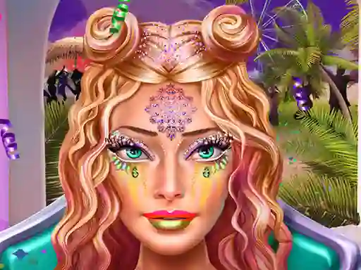 Lojë Ellie Coachella Makeup në internet