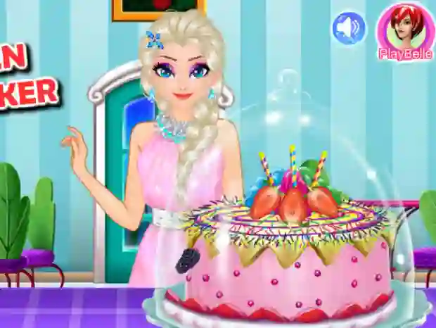 Lojë Ice queen royal baker në internet