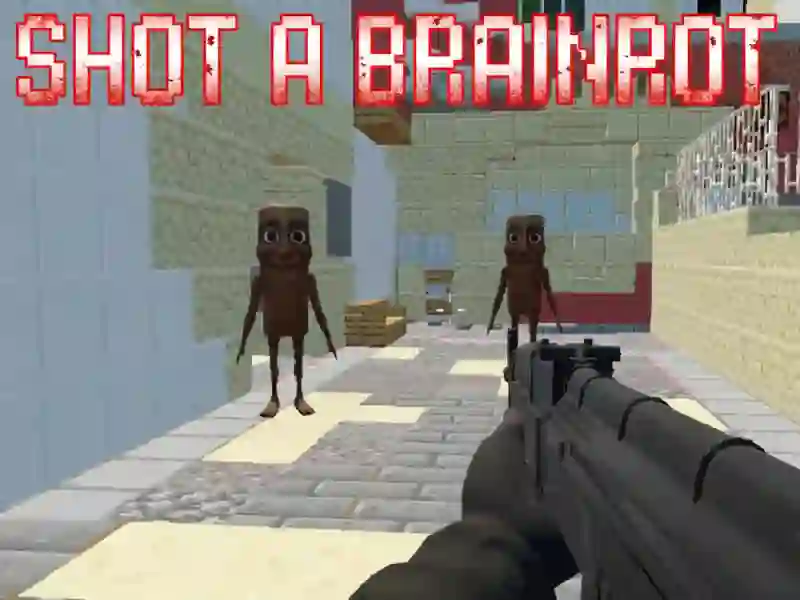 Lojë Shot a Brainrot në internet