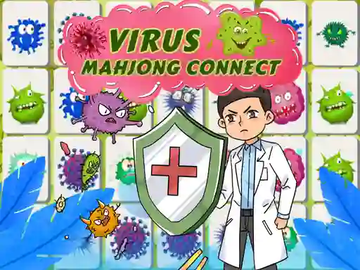 Lojë Virus Mahjong Connection në internet