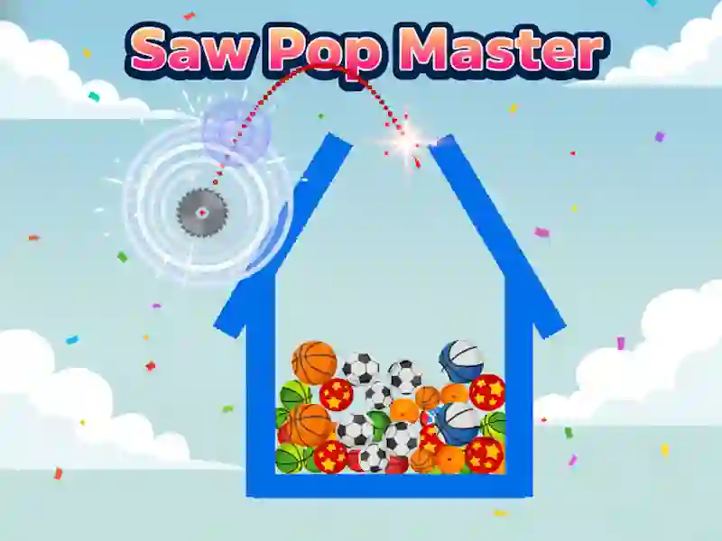 Lojë Saw Pop Master në internet