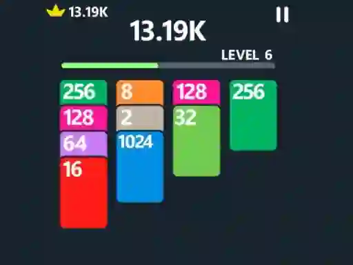 Lojë 2048 Cards në internet