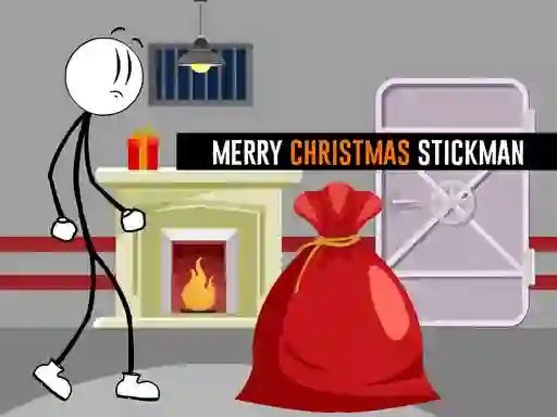 Lojë Merry Christmas Stickman në internet