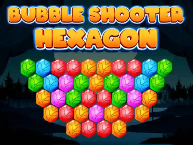 Lojë Bubble Shooter Hexagon në internet