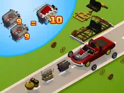 Lojë Idle Drive: Merge, Upgrade, Drive në internet