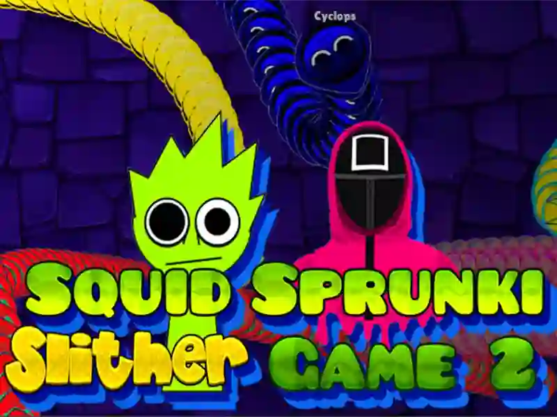 Lojë Squid Sprunki Slither Game 2 në internet