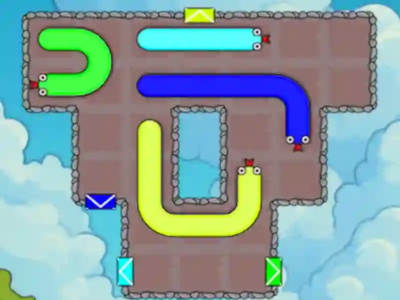 Lojë Slither Escape në internet